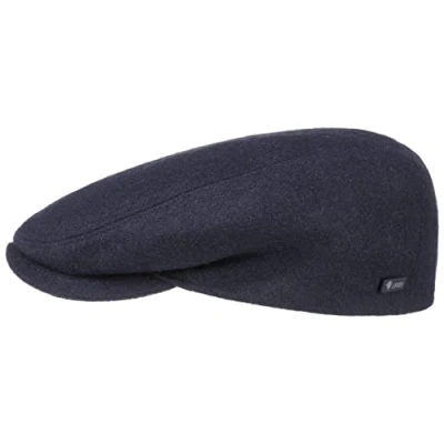 Imagen de LIPODO Gorra Gatsby Sport Azul 62 cm de Corte Plano para Mujeres y Hombres Tipo Boina Deportiva Entretiempo e Invierno