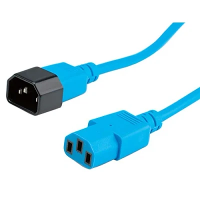 Imagen de Roline Monitor Power Cable, Blue 1.8 M Cables Para Computadoras Y Periféricos