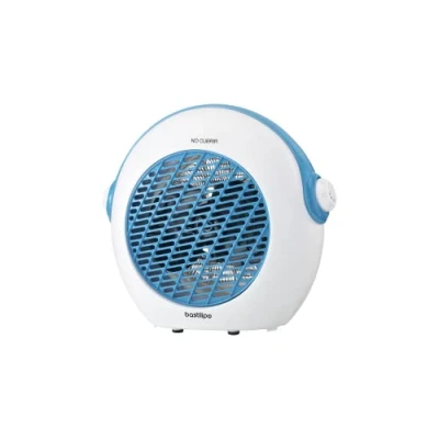 Imagen de Bastilipo TVC 2000C, Termoventilador vertical blanco/azul, 1000/2000W, termostato