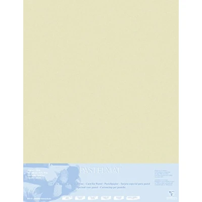 Imagen de Clairefontaine Ref 396015C Tabla montada en pastelmat (5 hojas) 1800 micras 70 x 100 cm Color arena Especialmente formulada para uso con pasteles