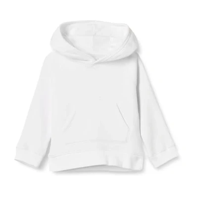 Imagen de Amazon Essentials Sudadera con Capucha Niña, Blanco, 6 7 años