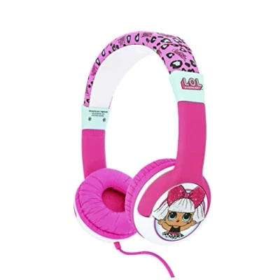 Imagen de OTL Technlogies LOL Surprise My Diva Junior Auriculares, con Cable, para niños (Producto Licencia Oficial)
