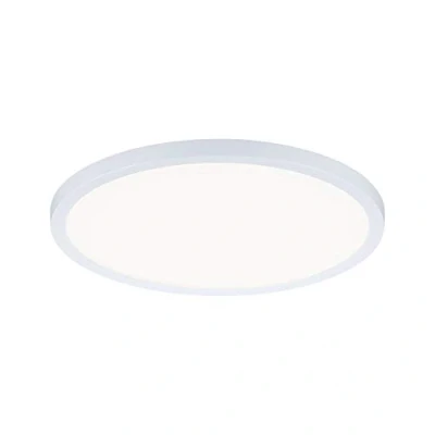 Imagen de Paulmann 93056 Panel LED, luminaria empotrable Areo VariFit IP44, 3 Step Dim, 230 mm, redondo, incl. 1x16 W, regulable, blanco, plástico, 4000 K