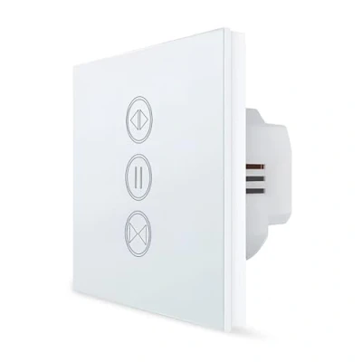 Imagen de LoraTap Interruptor de Persianas WiFi, para Cortina Electrica Inteligente Funciona con App Smart Life, Control Voz, Compatible Alexa y Google Home, Programador Temporizador