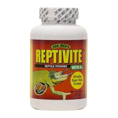 Imagen de Zoo Med Reptivite Vitaminas para Reptiles con Vitamina D3, a Base de Calcio, 226.86 g