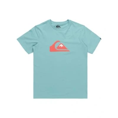 Imagen de Quiksilver COMP LOGO Camiseta estampada para niños, Talla: 8a, Marine blue