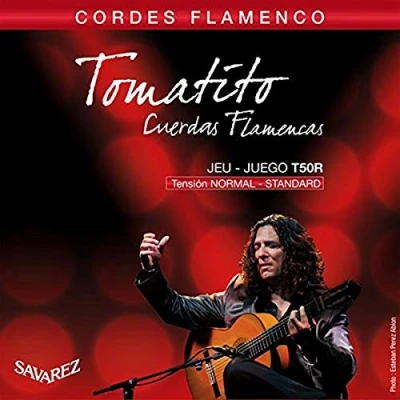 Imagen de Savarez Cuerdas para Guitarra Clásica Flamenco juego T50R Tensión estandard, Claro