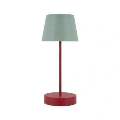 Imagen de Remember Oscar Cozy LT02 Lámpara de mesa LED regulable con batería, para interior y exterior, altura 33,5 cm, USB regulador táctil, 80 horas duración