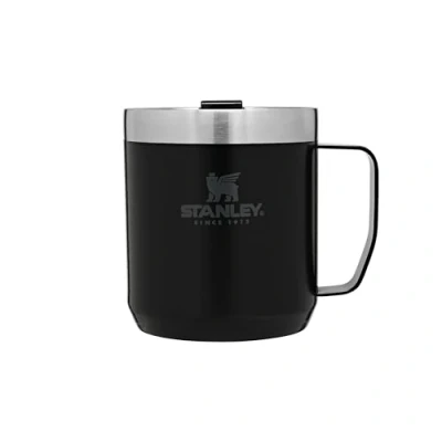 Imagen de Stanley Classic Legendary Camp Mug Termo Café 0.35L 1.5 Horas Caliente 3 Frío Vaso Cafe Para Llevar Apta Lavavajillas Termico de Acero Inoxidable Matte Black