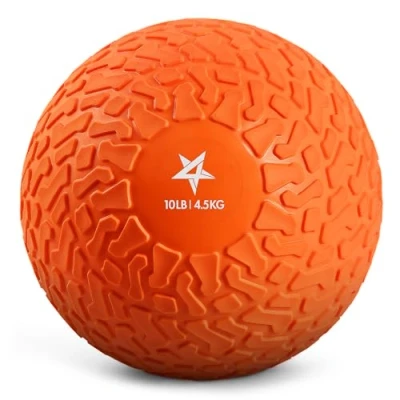 Imagen de Yes4All B0RJ Slam Balls 4.5 kg, Anaranjado, Balón Medicinal de Arena sin Rebote, Adecuado para Entrenamiento y Fuerza