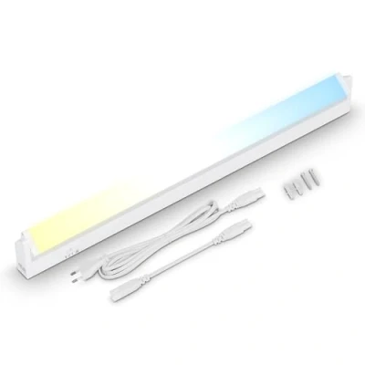 Imagen de Briloner lámpara LED bajo el armario orientable, CCT de la cocina, temperatura color ajustable, luz armario, blanco, 54,5 cm, 2224 016