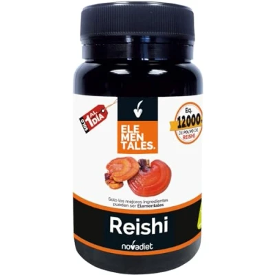 Imagen de Novadiet ELEMENTALES REISHI Càpsulas con Vitamina C Complemento Alimenticio Para Mejorar y Reforzar Nuestras Defensas Prevenir los Catarros Infecciones Respiratorias 30 Cápsulas