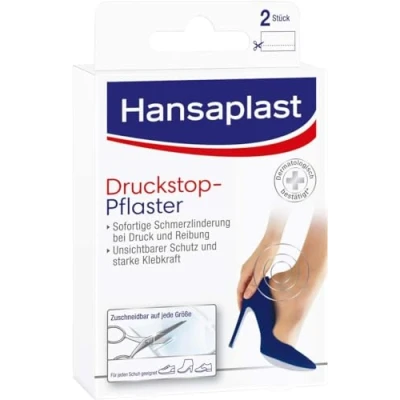 Imagen de Hansaplast Almohadilla de protección transparente para pies (1 x 2 unidades)