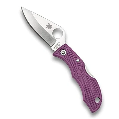 Imagen de SPYDERCO SCLPRP3 Ladybug 3 Purple FRN Plainedge, Unisex, Morado