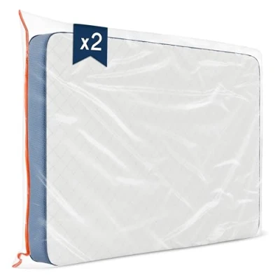 Imagen de Dreamzie Funda colchon de Plástico Protector 180x200 (Grosor 30cm) Protege tu Colchón Almacenamiento, Mudanzas Cremallera Práctica Lote 2