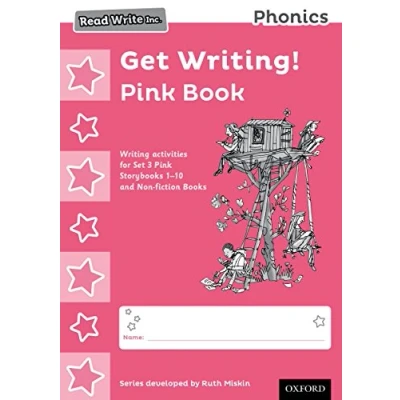 Imagen de READ WRITE INC Phonics Set 3 Pink Get Writing! Books Pack of 10 (NC PHONICS)