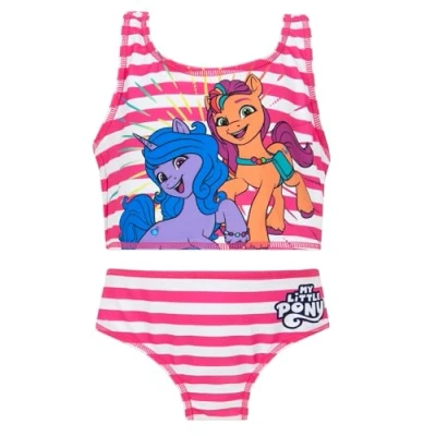 Imagen de My Little Pony Bañador Niña Traje De Baño para Niñas Bañadores Natación Verano Rosa 7 8 Años