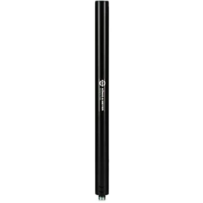 Imagen de K&amp;M 21334 poste de extensión para sistema altavoces satélite negro, acero 88 cm con M20