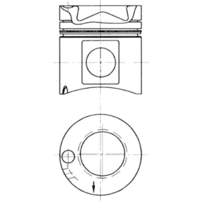 Imagen de KOLBENSCHMIDT 93171960 Kit de reparación, cilindro, camisa