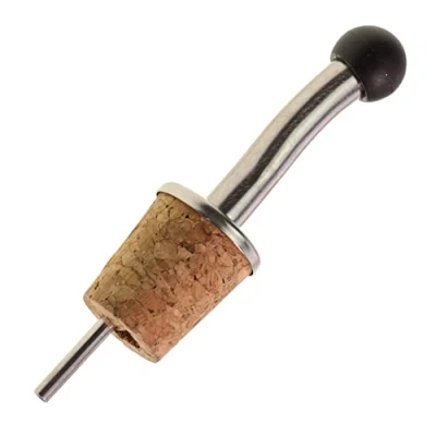 Imagen de Fackelmann Casquillo vertedor continuar en Cork, Marrón, 9 x 3 cm