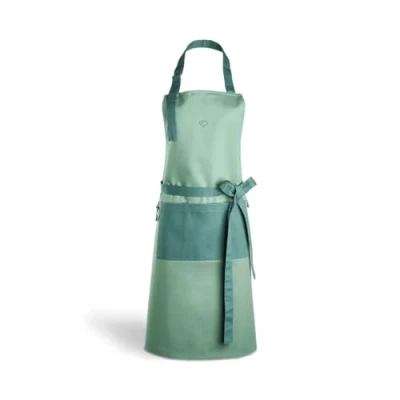 Imagen de SPRINGLANE delantal de cocina algodón Menta, con bolsillos y práctico mosquetón