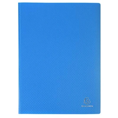 Imagen de Exacompta 88100E Opak Portadocumentos (A4, 100 fundas, 200 vistas), Color aleatorio