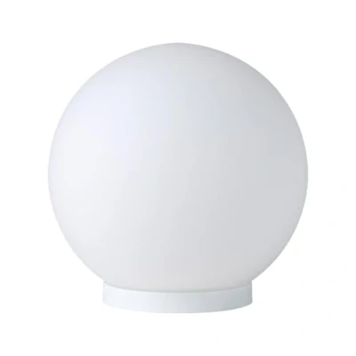 Imagen de Eglo Rondo lámpara de mesa 1 foco, mesilla noche cristal, color: blanco, cristal: opalino mate casquillo: E27, incluye interruptor