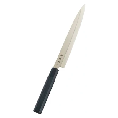 Imagen de KAI Seki Magoroku Kinju y Hekiju Yanagiba 24,0 cm longitud de la hoja 8A solid &amp; SUS420J2 58 56 (±1) HRC hecho a mano madera Pakka plástico PP cuchillo para sushi sashimi