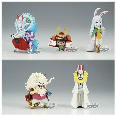 Imagen de Pack 12 Figuras World Collectable Wanokuni Onigashima 7 One Piece 7cm