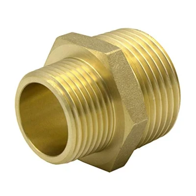 Imagen de VARIOSAN Boquilla reductora 13309, 1 1/4&quot; x 1&quot; AG/AG, latón, apto para agua potable