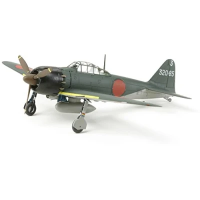 Imagen de TAMIYA Mitsubishi A6M5 Zero Fighter vehículo Maqueta, Color Gris, Mittel (60779)