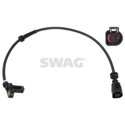 Imagen de SWAG 33 10 1316 Sensor de ABS Eje delantero, izquierda, derecha 490 VOLKSWAGEN: Sharan I, Furgón, SEAT: Alhambra I