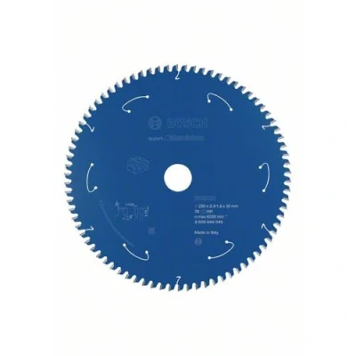 Imagen de Bosch Professional 1x Disco de Sierra Circular Expert for Aluminium (para Aluminio, Ø 254 x 2,4/1,8 30 mm, 78 Dientes, Accesorio sin Cable)