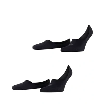 Imagen de Burlington Everyday 2PACK Hidden IN SHOE Calcetines tobilleros, Hombre, Talla: 41/42, Black