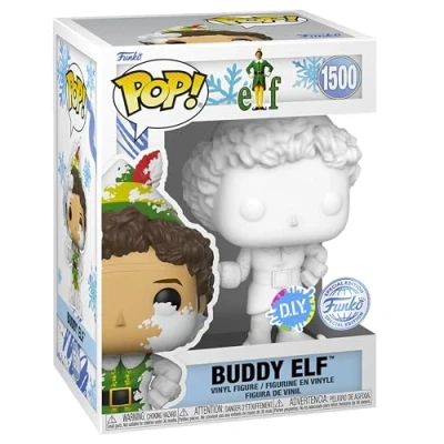 Imagen de Funko Elf Buddy DIY Pop! Figura coleccionable de vinilo, edición limitada exclusiva