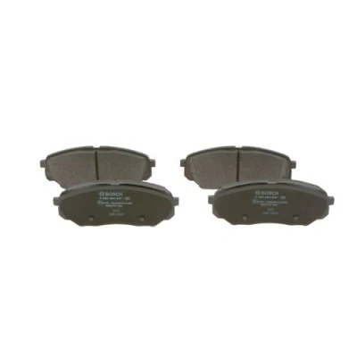 Imagen de BOSCH 0 986 494 827 Juego de pastillas freno Low Metallic con avisador acústico desgaste Chapa antichirridos KIA: SORENTO 3
