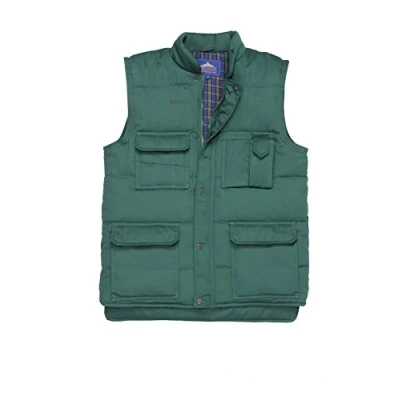 Imagen de Portwest Chaleco De Calor Shetland, Tamaño: S, Color: Verde botella, S414BGRS