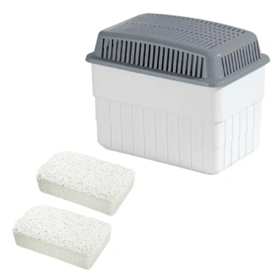Imagen de Wenko Deshumidificador (2 x 1 kg), Polipropileno, Blanco
