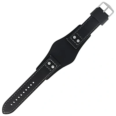 Imagen de Fossil Correa de Reloj Pulsera 22mm Cuero Negro Ch 2564 Lb ch2564