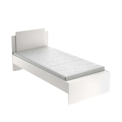 Imagen de Miroytengo Cama Juvenil Life en Color Blanco Mate Estilo nórdico 90x190 200