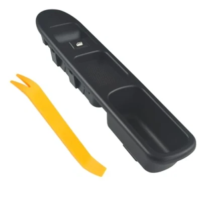 Imagen de ZEALfix Interruptor Mando Elevalunas, Botonera de Ventana para Peuge0t 207 2007 2015 6490.HQ 6554.HJ 6 Pins