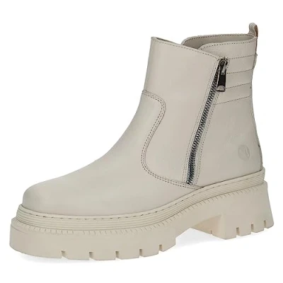 Imagen de CAPRICE 9 25431 41, Botines de tacón con cordones para Mujer, Beige (Beige Nappa), 39 EU