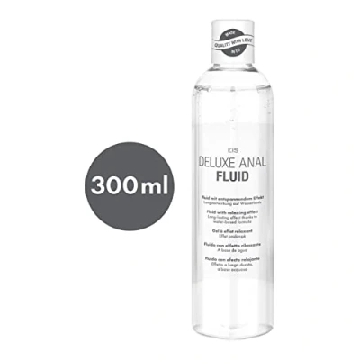 Imagen de Fluido Anal Deluxe, relajante con efecto ligeramente adormecedor, a base de agua, duradero, 300 ml