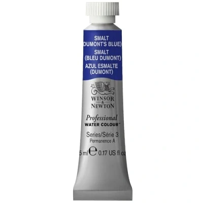 Imagen de Winsor &amp; Newton Acuarela Profesional Pintura de Acuarela, Alta Luminosidad, Resistente a la Luz, Calidad Archivo, Tubo 5ML, Color Azul Dumont