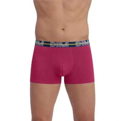 Imagen de Dim Estilo Powerful Algodón Stretch X3 Bóxer, Rojo Azul Negro, M (Pack de 3) para Hombre