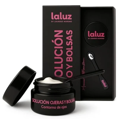 Imagen de Lourdes Moreno I Crema Contorno De Ojos Antiojeras Mujer Y Hombre Solución Ojeras Bolsas Eye Cream Hidratante Anti Antiarrugas Niacinamida 15 ml