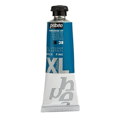 Imagen de Pebeo Óleo fino XL 37 ml Pintura al óleo Azul Turquesa vivo