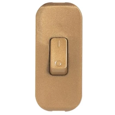 Imagen de legrand 040193E Interruptor Estrecho de Paso para Lámpara, 250 V, Oro
