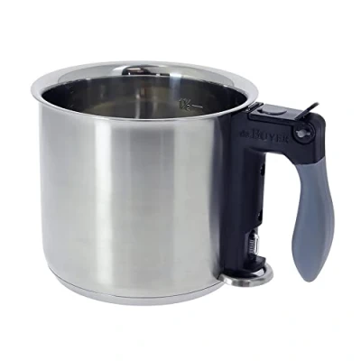 Imagen de De Buyer, BAÑO MARIA, ACERO INOXIDABLE CON MANGO Y DOBLE PARED Ø 16 CM 1,5 L 3437.16N
