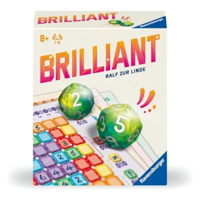 Imagen de Ravensburger Brilliant 23491 Juego para Fans Partir de 8 años Mesa Adecuado 1 6 Personas Dados (23491)